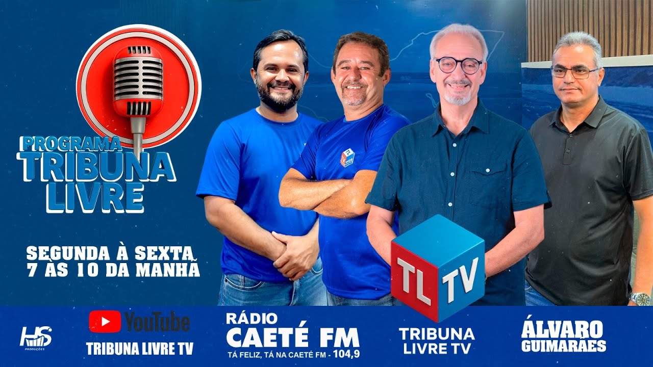 Programa Tribuna Livre | Segunda-feira 16 de Março de 2026