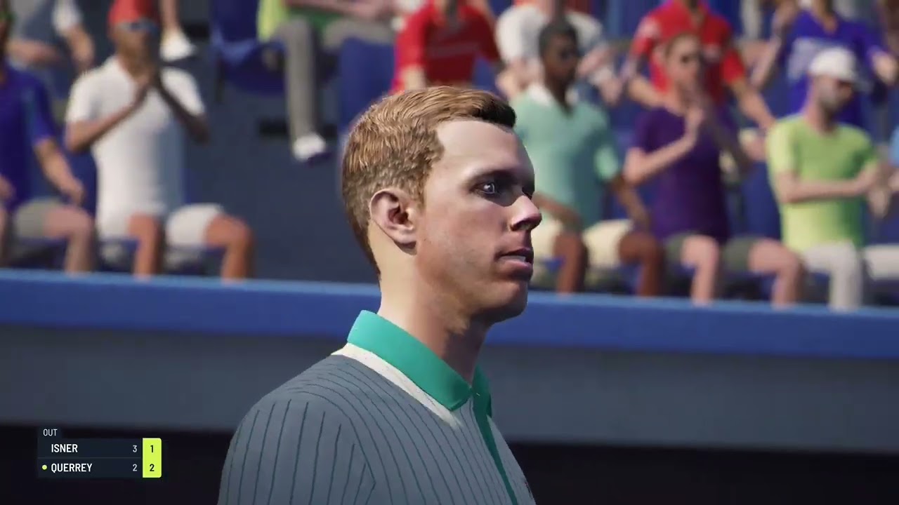 Isner (24) vs Querrey - Australian Open - 4th Round