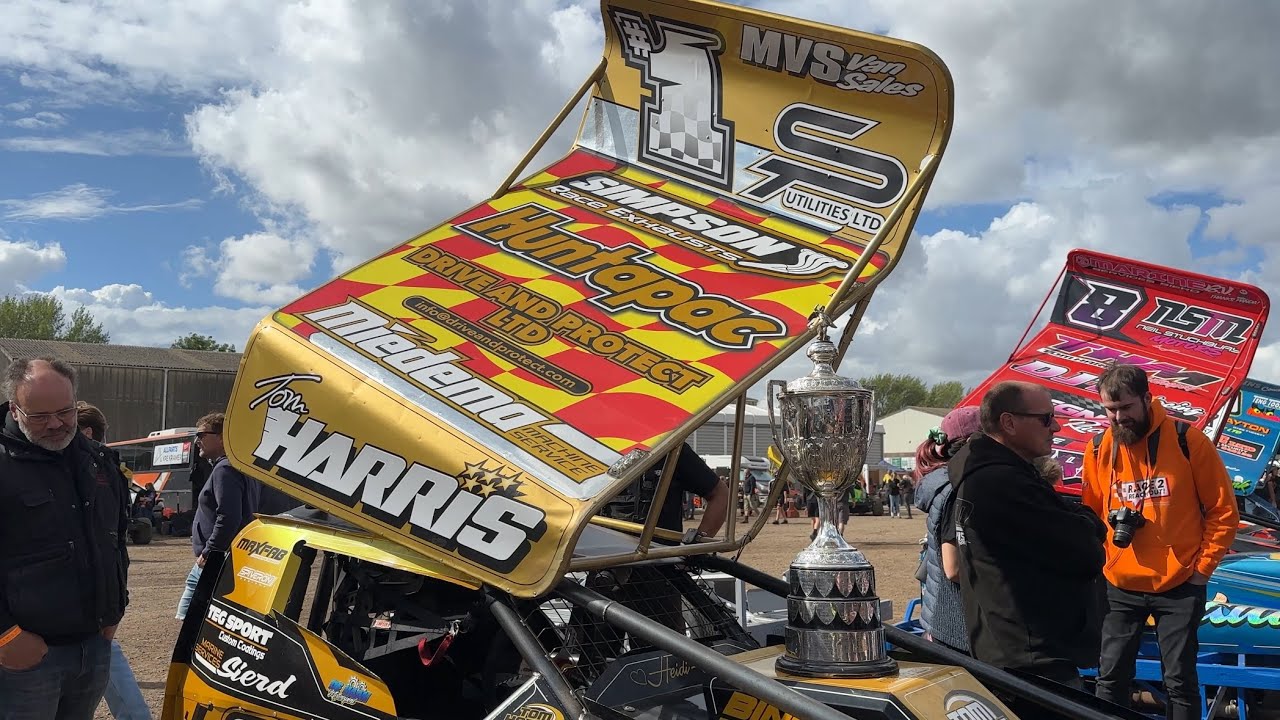 Kings Lynn BriSCA F1 stock car 2025 world final pit walk