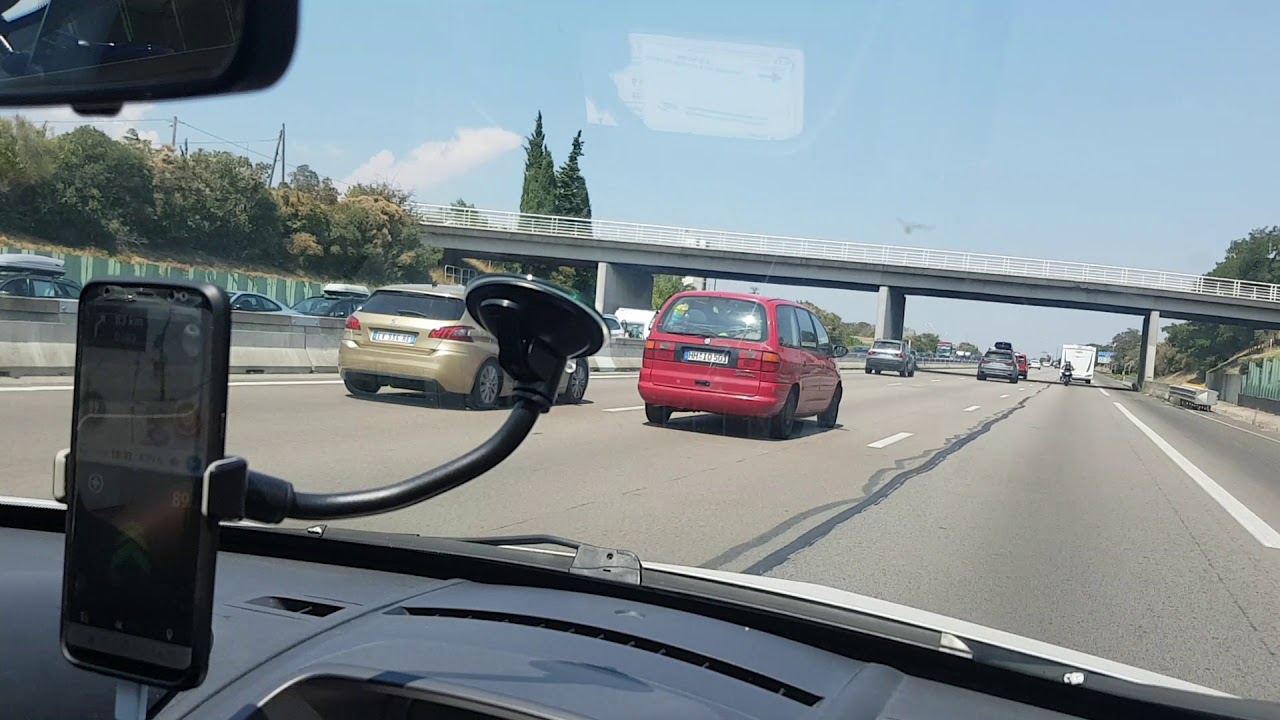 A7 bouch&eacute;e direction sud de France Lyon Marseille.....bon courage d&eacute;but de vacances