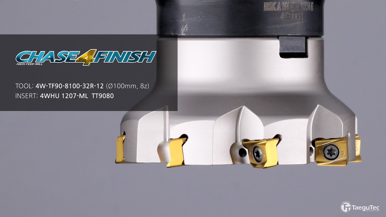 Super Surface Finish Without Insert Adjustment: CHASE-4-FINISH
