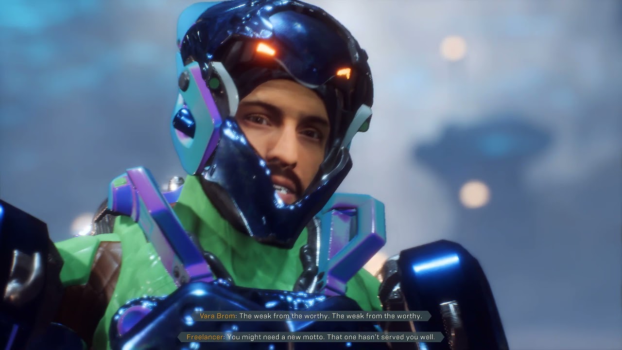 Anthem Cataclysm Event - Vara Brom Cutscene