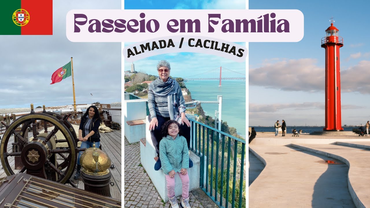 O que fazer e onde ir em ALMADA ? Roteiro de 1 DIA | LISBOA-ALMADA | Mari & Muh