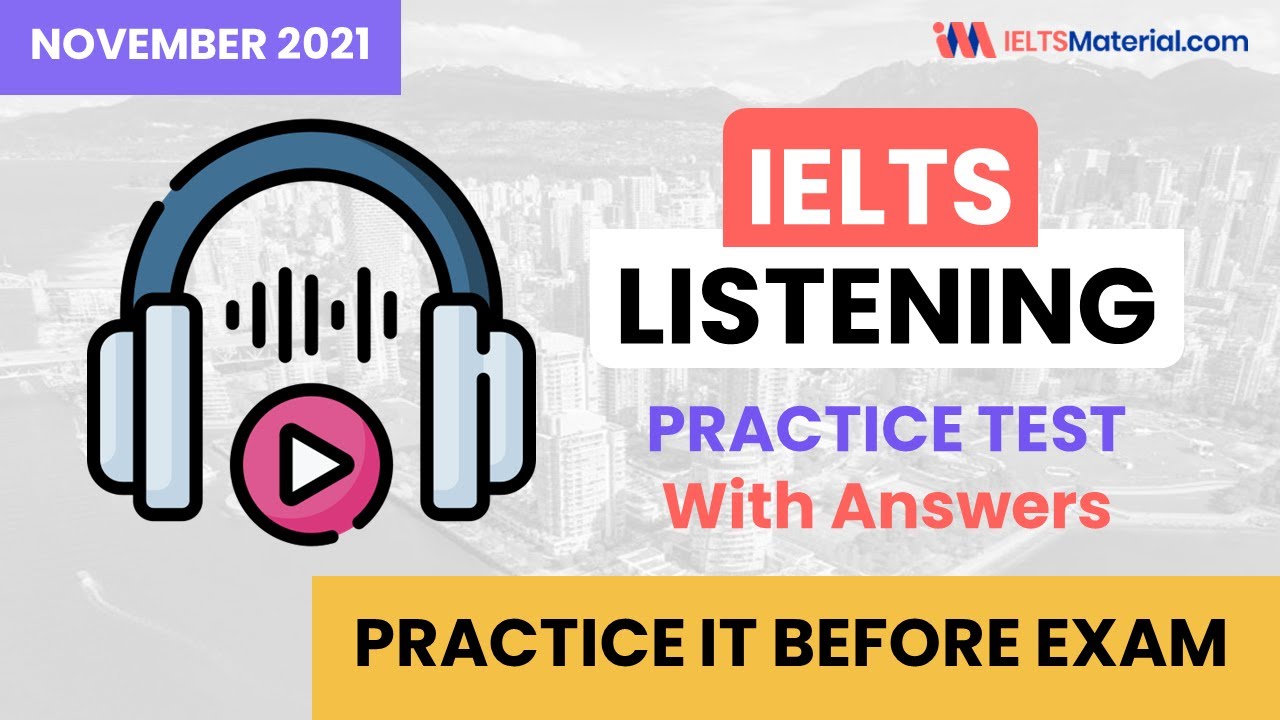 Latest IELTS Listening Test November 2023 with Answers | 25.02.2023