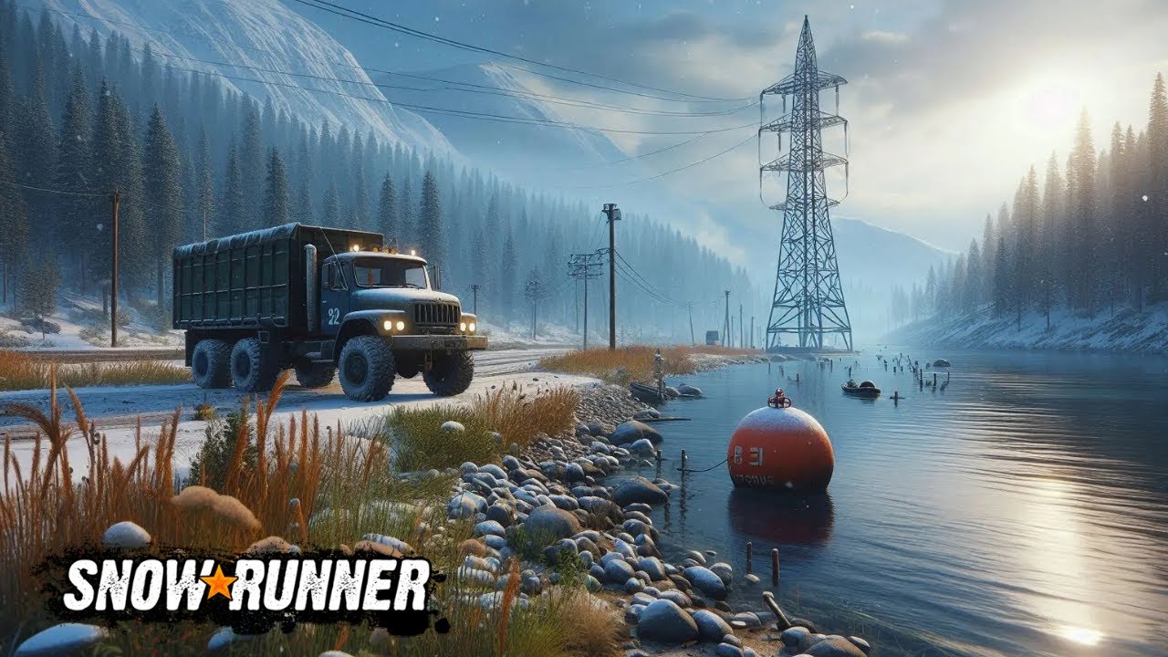 PROBLEME MARI LA MONTAREA PLATFORMELOR IN APA - SNOWRUNNER MP#540