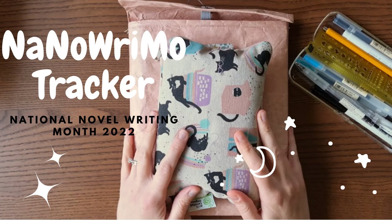 National Novel Writing Month Word Count Tracker 2022 | Hobonichi Weeks