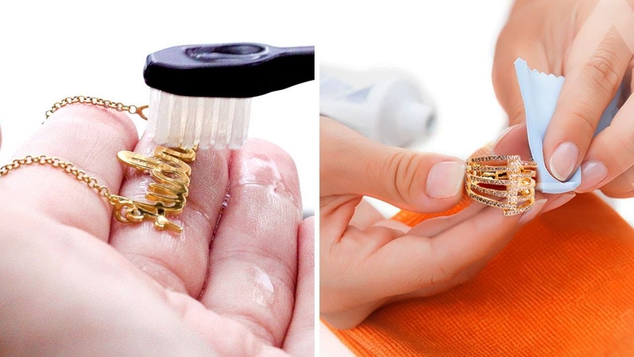 La forma correcta de limpiar joyas de oro en casa y mantenerlas siempre perfectas