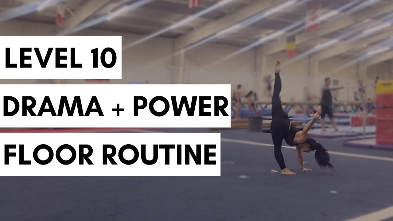 Drama + Power Gymnastics Floor Routine | Taylor Krippner
