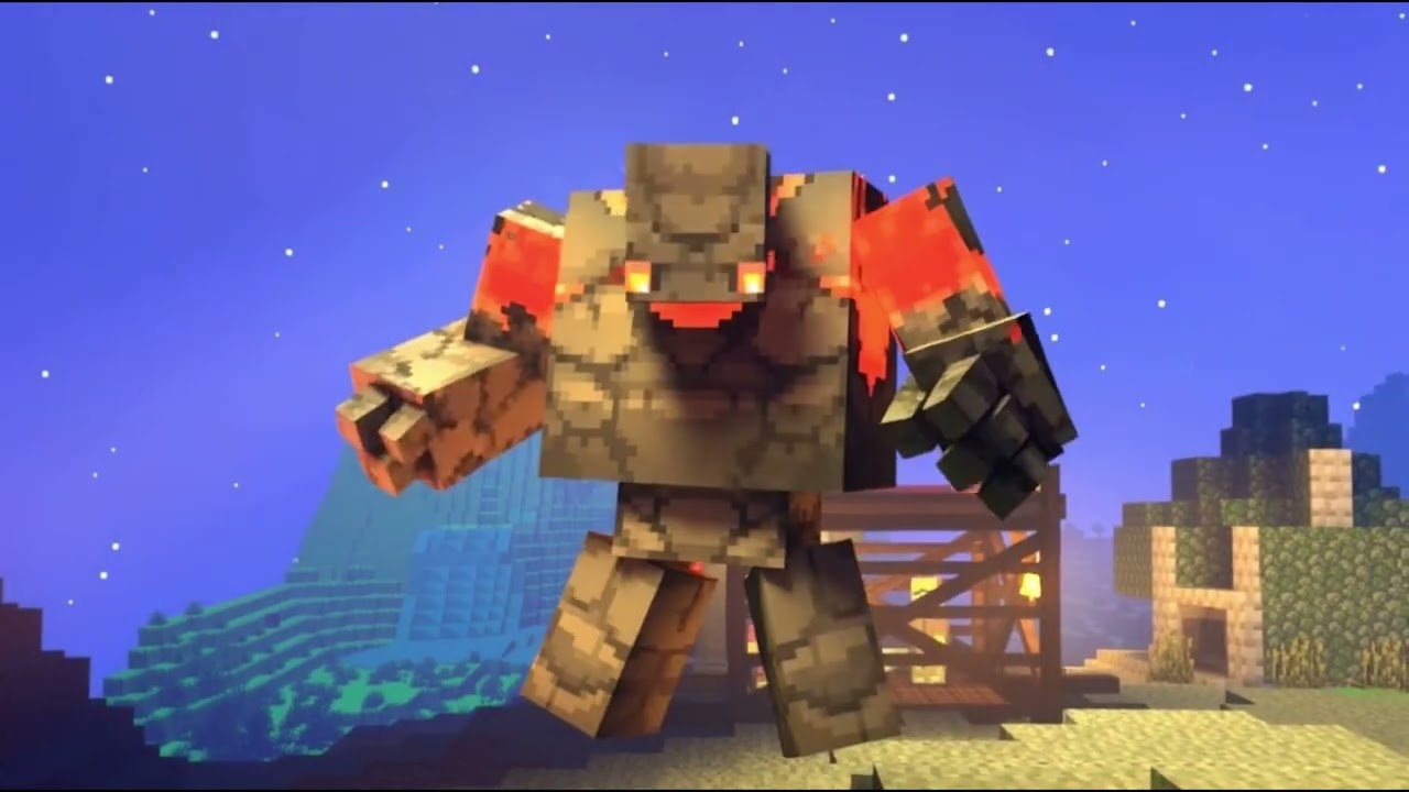 Inside the deep dark Iron Golem need our help! Dimas Jozio and Kaziu production