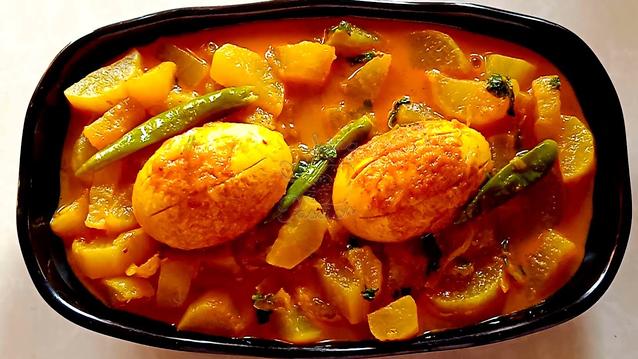 মুলা ডিম রান্নার রেসিপি/Egg with Radish Curry Recipe/Egg with Mula Recipe #CookingPassion
