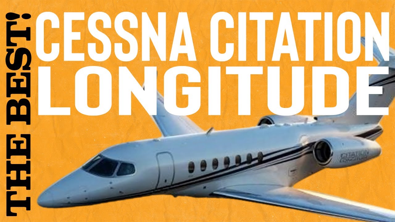 Cessna Citation Longitude. Полёты в роскоши!