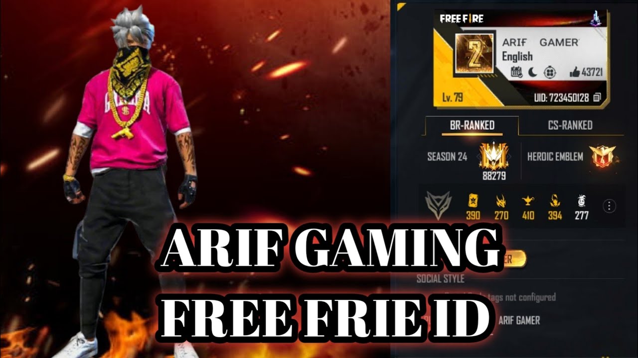 arif gaming free frie id🥰🥰 //Daba gaming
