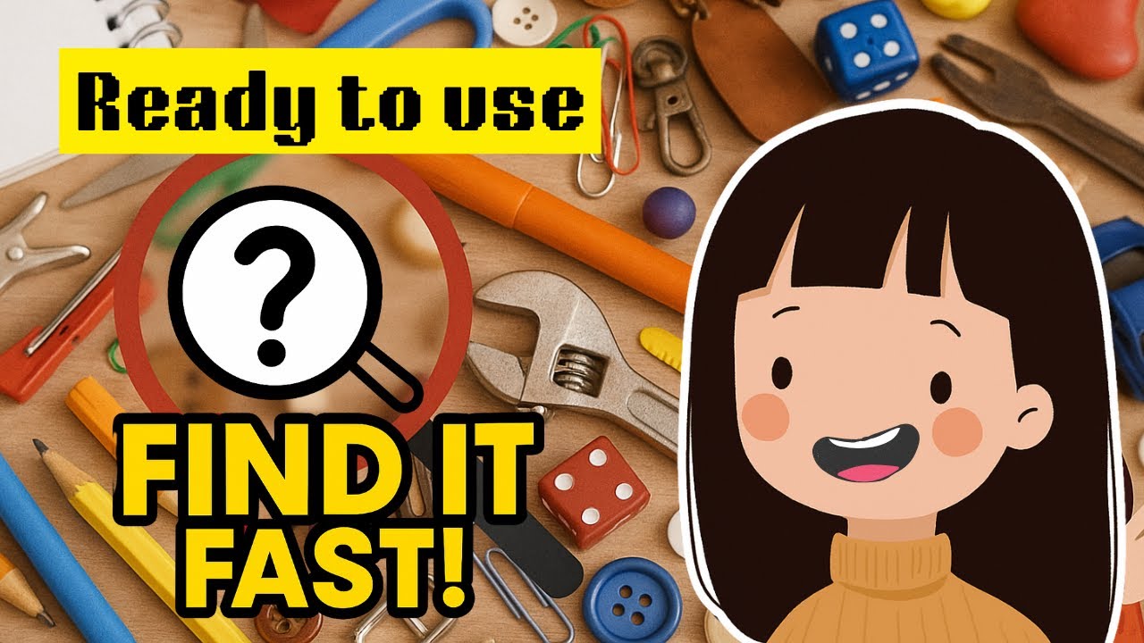 Find the Object! ESL Picture Vocabulary Game