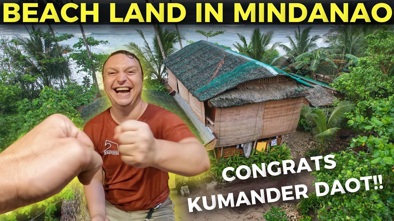 CONGRATULATIONS KUMANDER DAOT - Beach Land Life In Davao Province (BecomingFilipino)