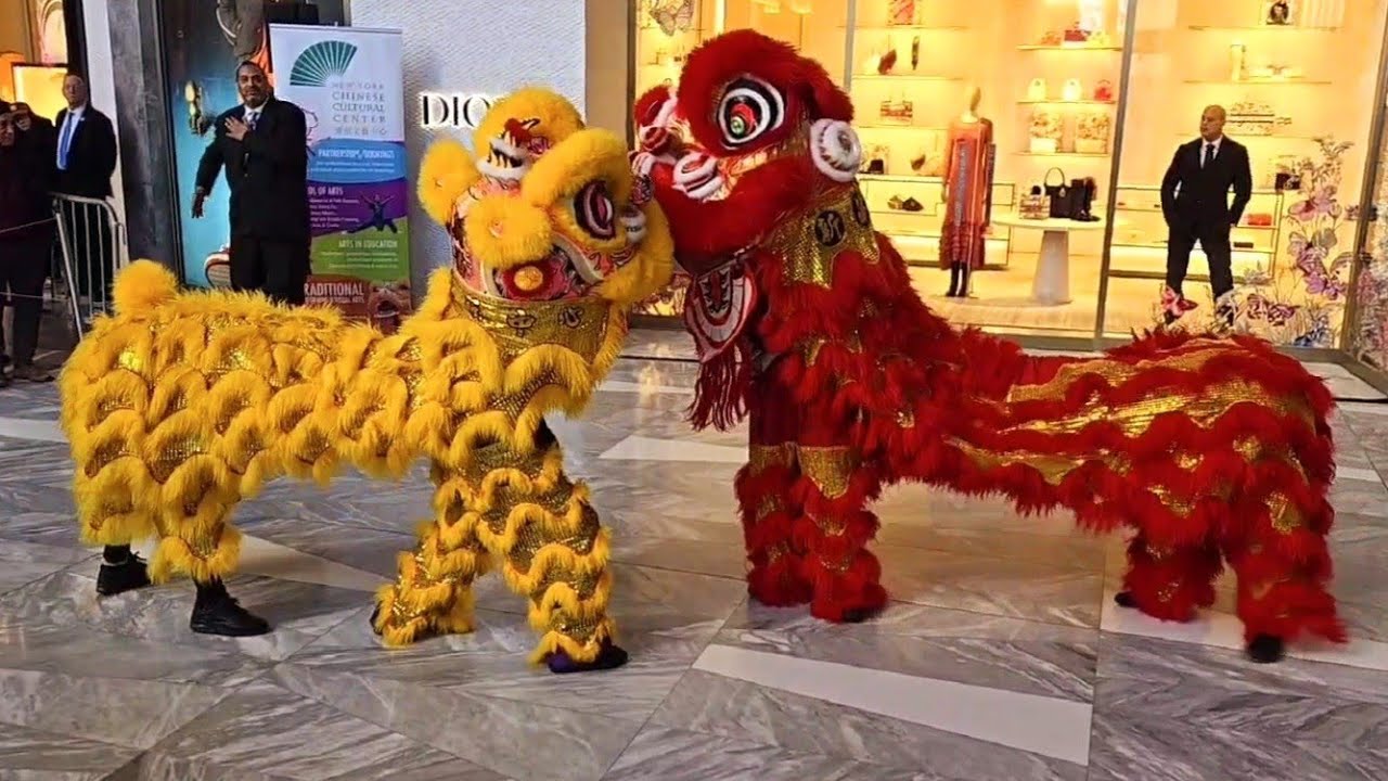Traditional Lion Dance 🐉 Chinese New Year 🐲 Lunar New Year