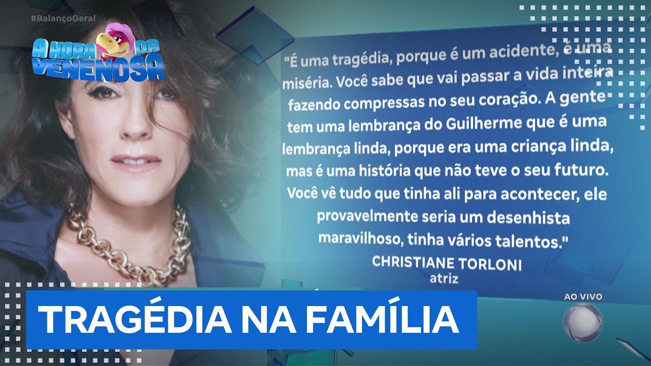 Christiane Torloni relembra morte trágica do filho: ‘A vida inteira fazendo compressas no coração’