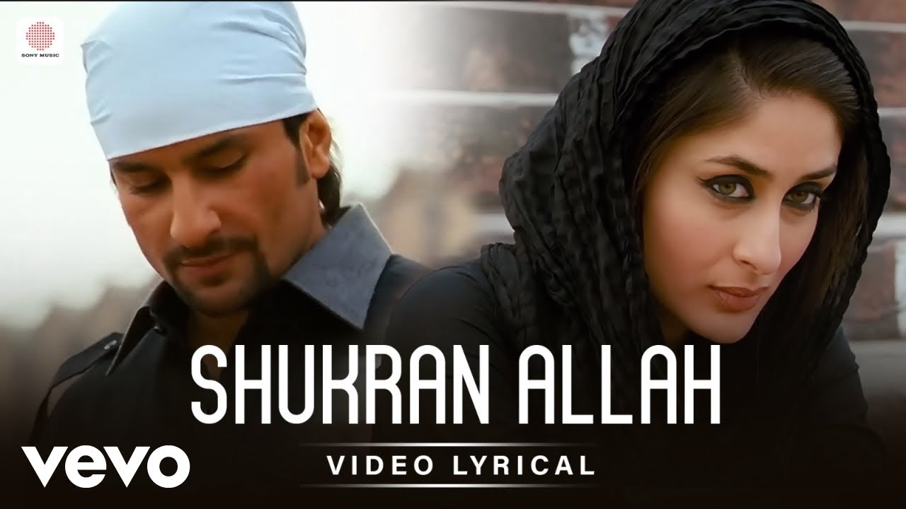 Salim-Sulaiman, Sonu Nigam, Shreya Ghoshal, Salim Sadruddin Merchant - Shukran Allah (Lyric Video)
