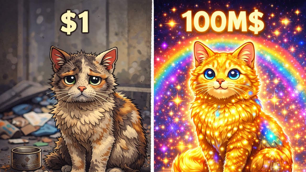 แมว 1$ vs แมว 100m$