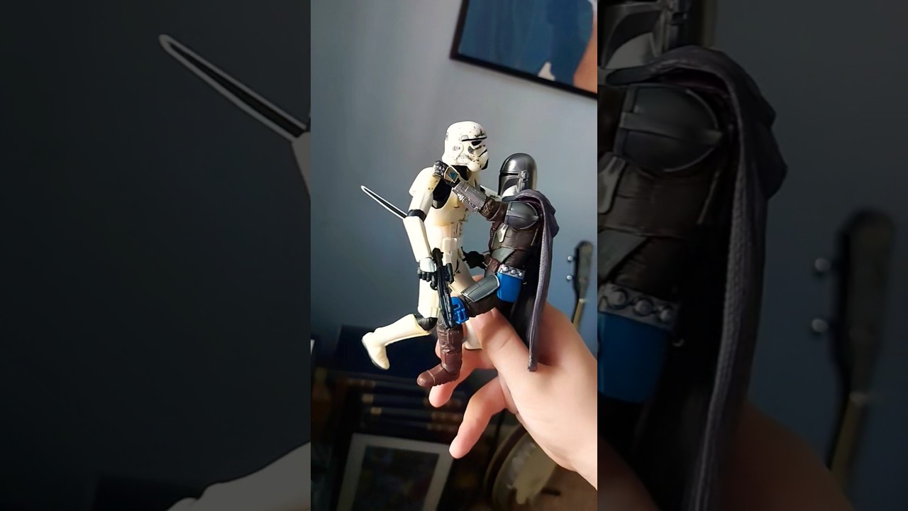 black series mandolorian #actionfigures #figures #starwars #mando #blackseries
