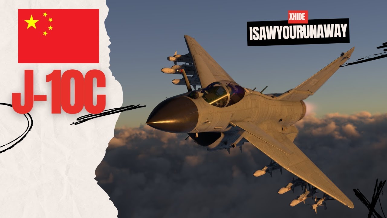 J-10C - смотрим новый топ Китая в #warthunder