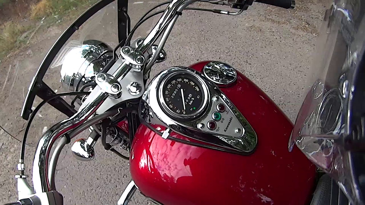 A co to się porobiło z moim motocyklem???!!! :) Kawasaki Vulcan 800