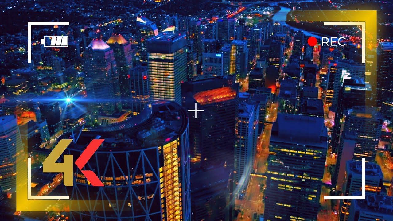 Calgary: Cinematic 4K UHD Short Film | Ambient Atmospheric Music - Alberta, Canada.