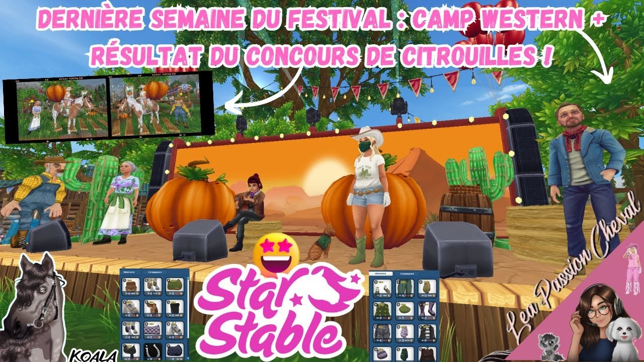 [MAJ] Dernière Semaine du Festival : CAMP WESTERN🤠🐎+ Résultat du Concours de Citrouilles🎃| SSO