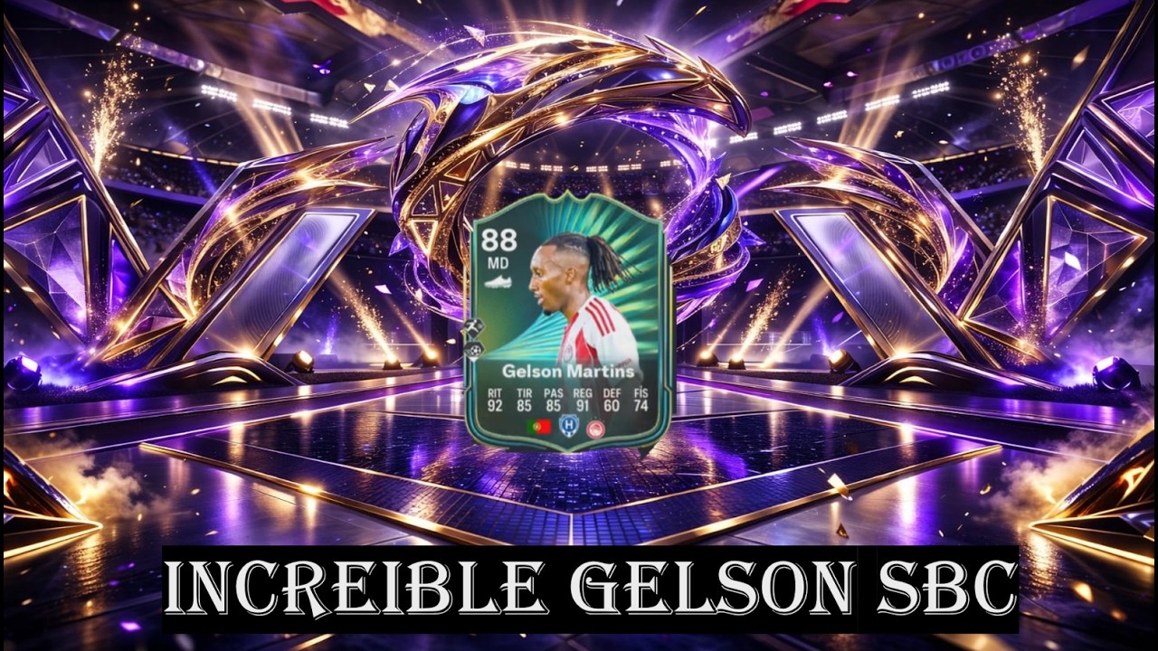 INCREIBLE GELSON MARTINES SBC #cr7 #fifa #fifamobile #random #ultimateteam #fifaultimateteam #sbc
