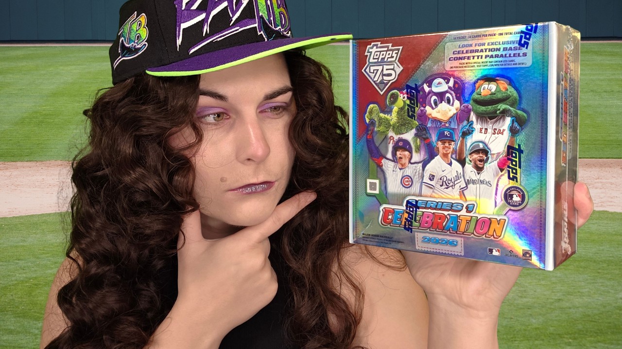 Hunting for Mascot Cards on Opening Day! ⚾