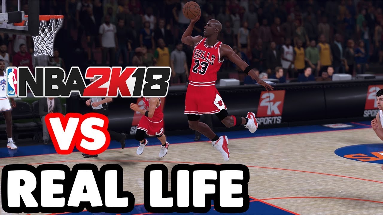 Recreating Michael Jordan’s Best Plays in NBA 2K18!