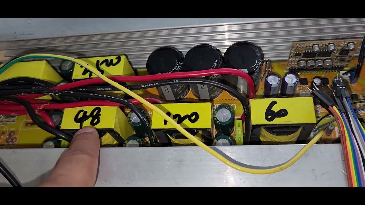 Reparando Inversor 3500W de 48V de onda pura senoidal Reliablepower