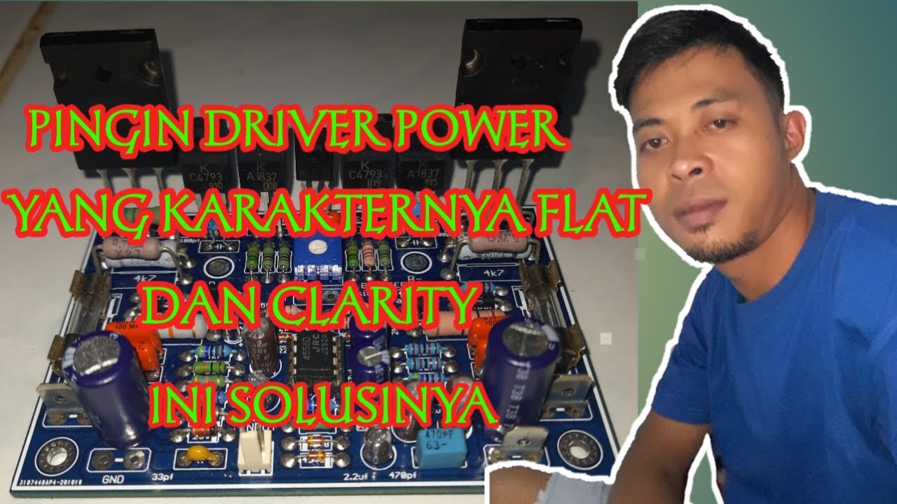 Tes Driver Power Ampli APEX B500 TEF