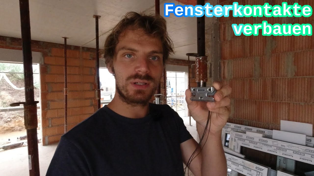Einbau von Fensterkontakten in Eigenleistung