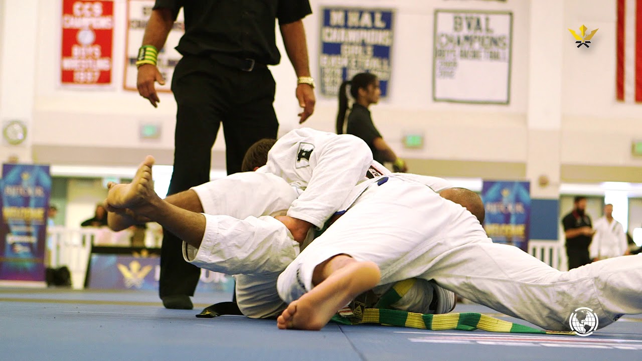 Rhalan Gracie vs Johnny Souza at the American Cup BJJ