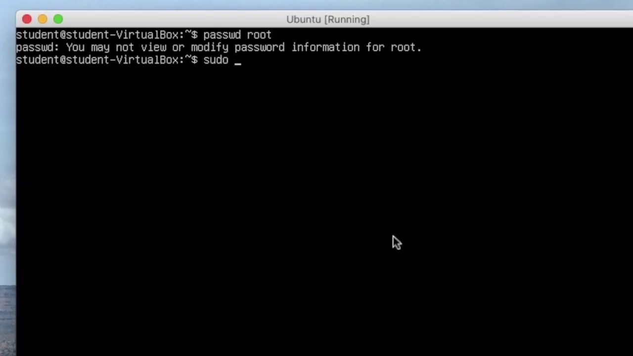 How to enable root user in ubuntu 18.04 using terminal console ?