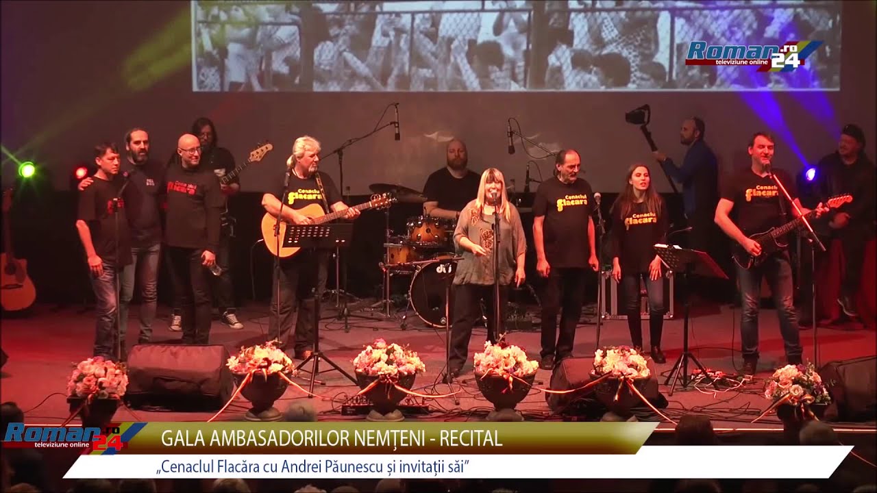 La o cană cu vin • Cenaclul Flacăra • Magda Puskas, Andrei Păunescu (Piatra Neamț, 2019)