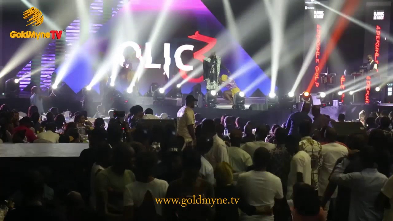 ADEKUNLE GOLD LIVE AT OLIC 
