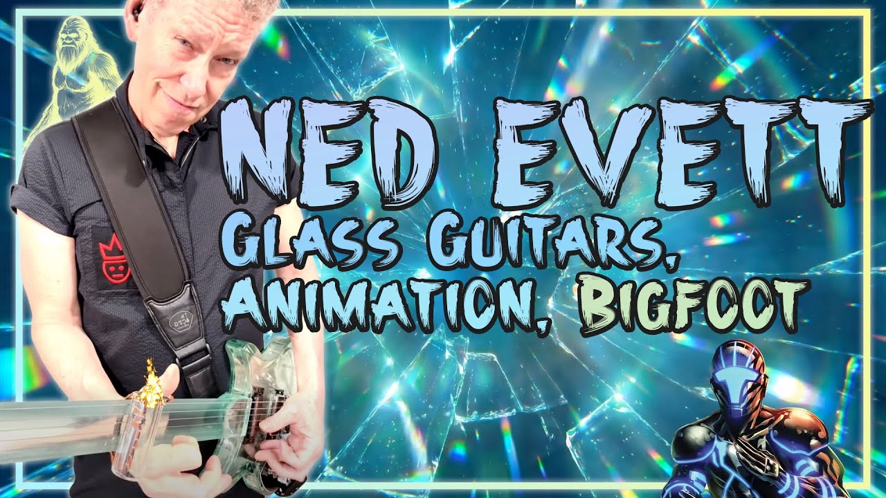Ned Evett on working with Joe Satriani and glass guitar magicality!
