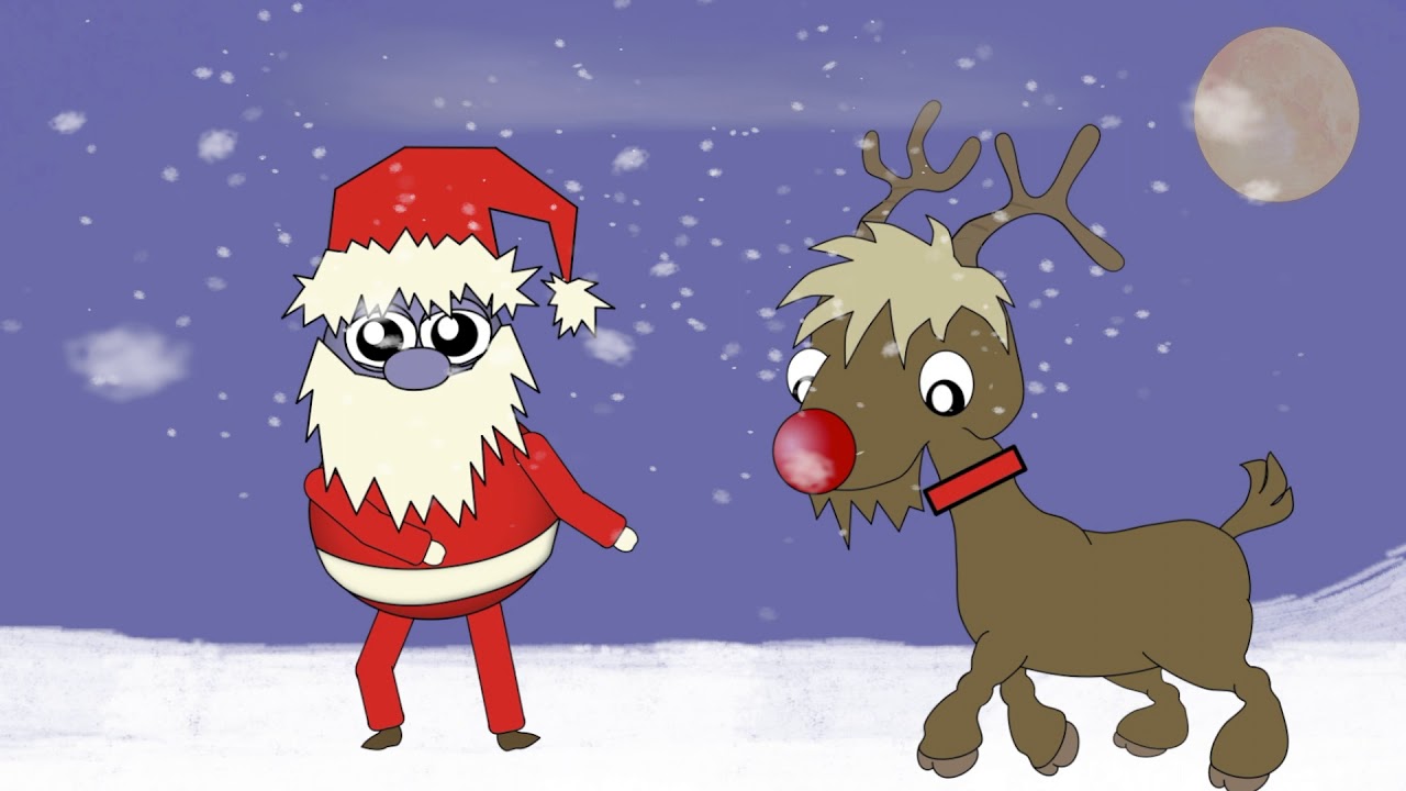 Work out and dance with Santa and Rudolph!