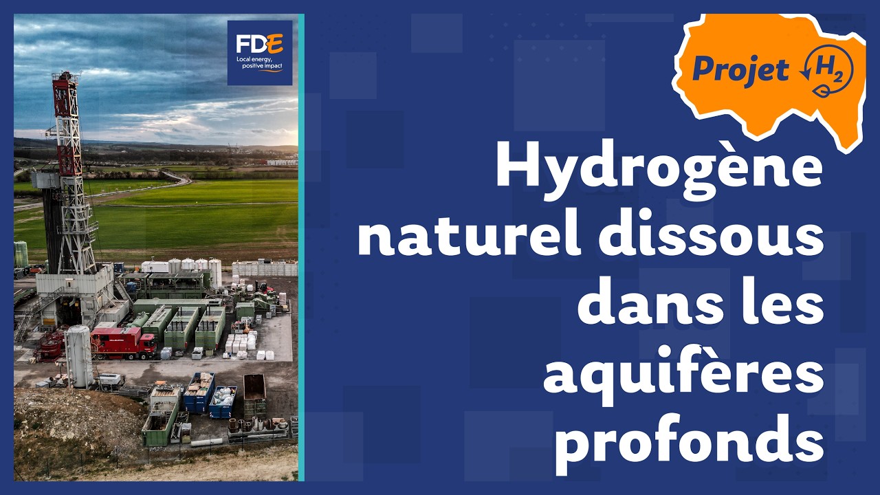 Hydrog&egrave;ne naturel dissous dans les aquif&egrave;res profonds
