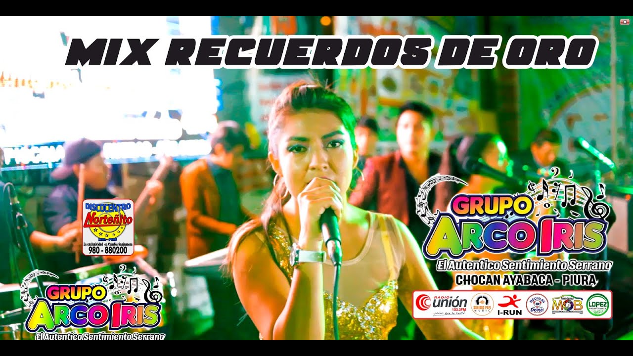MIX RECUERDOS EN VIVO✔️ARCOIRIS DE CHOCAN ✔️PRODUCCIONES NORTEÑITO