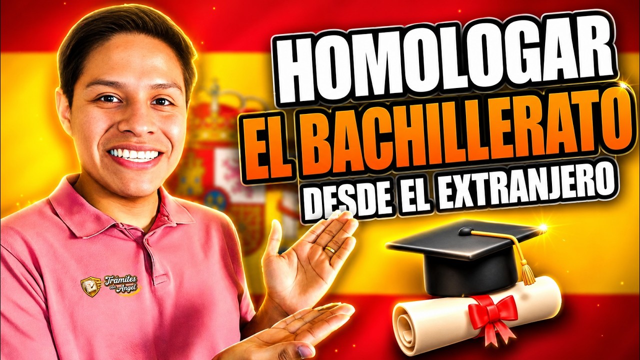 Como homologar el bachillerato español desde el extranjero (paso a paso)