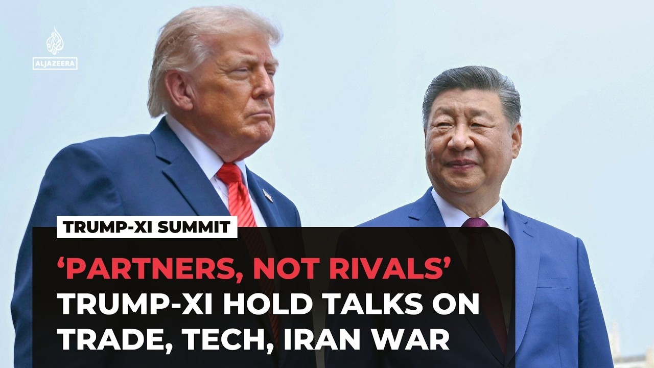 'Partners, not rivals': Xi calls for a diplomatic reset during Trump's visit to China