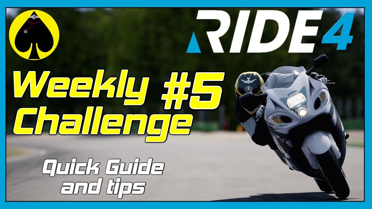 RIDE 4 - Weekly Challenge 05 - Monza -  Quick Guide and Tips
