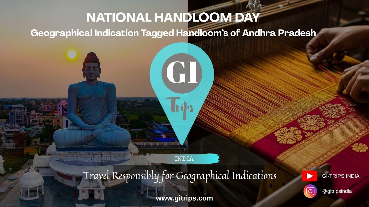 GI Tagged Sarees of Andhra Pradesh | Handloom Heritage of India | Book your Tour | www.gitrips.com