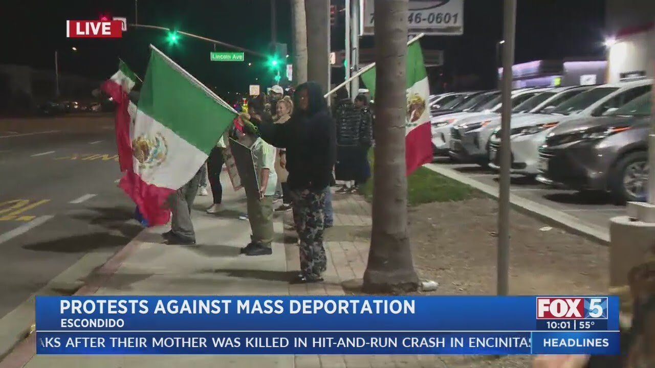 Protests against mass deportation erupt across San Diego