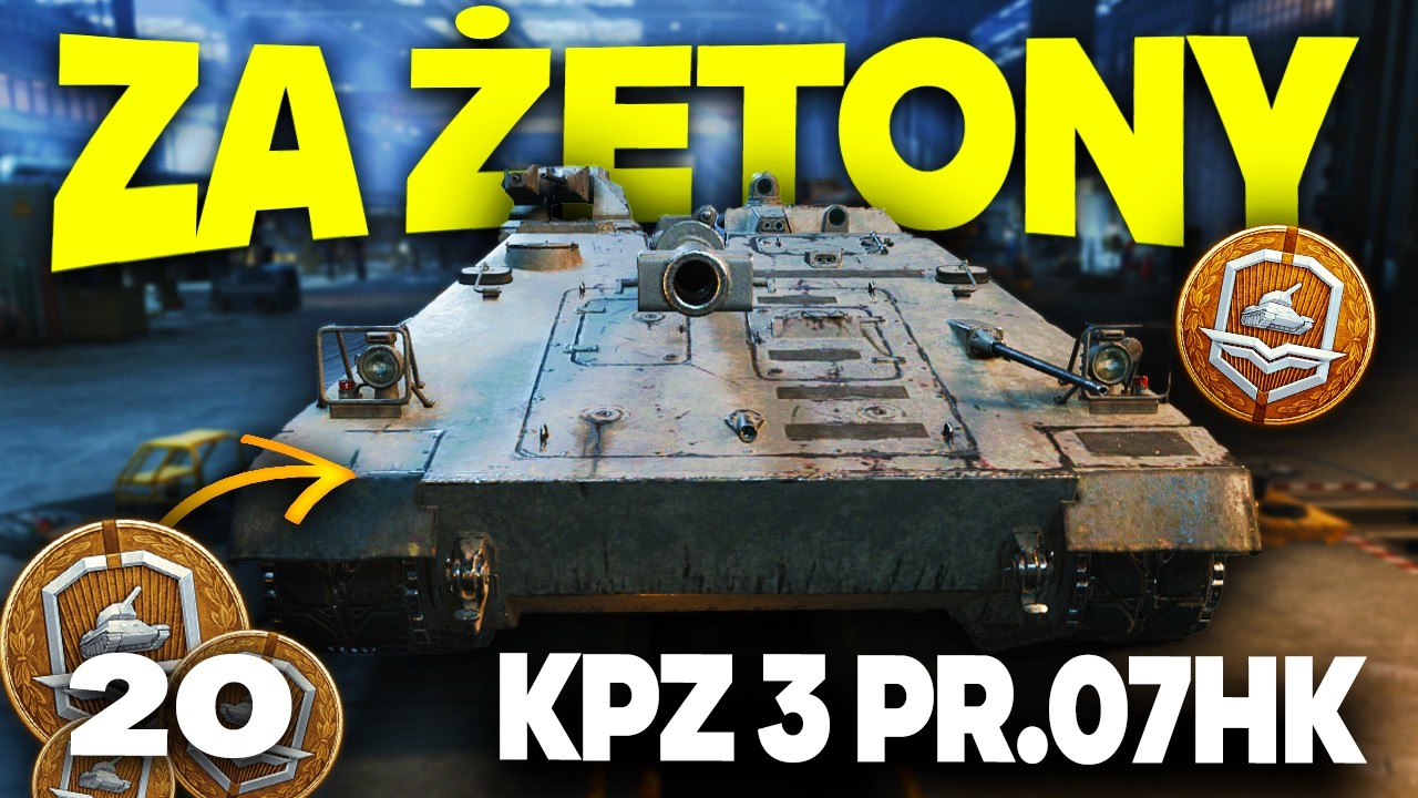 Omawiam dla was czołgi za ŻETONY - KPz 3 Pr.07HK