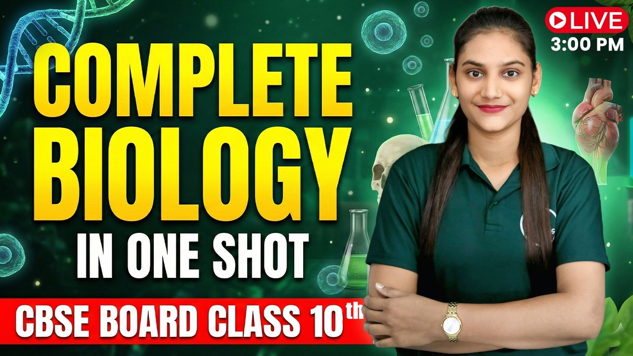 Class 10th Biology FINAL REVISION 🔥 |  CBSE Boards Exam 2026‼️| MUST WATCH