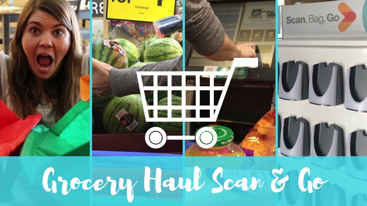 GROCERY HAUL WITH SCAN AND GO | SHOP WITH ME