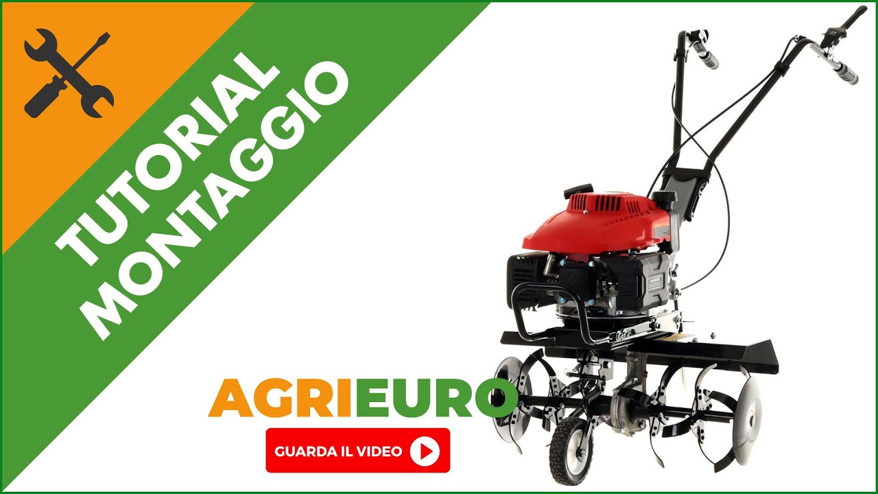 Motozappa GeoTech GT 430: montaggio completo della pratica e compatta zappatrice